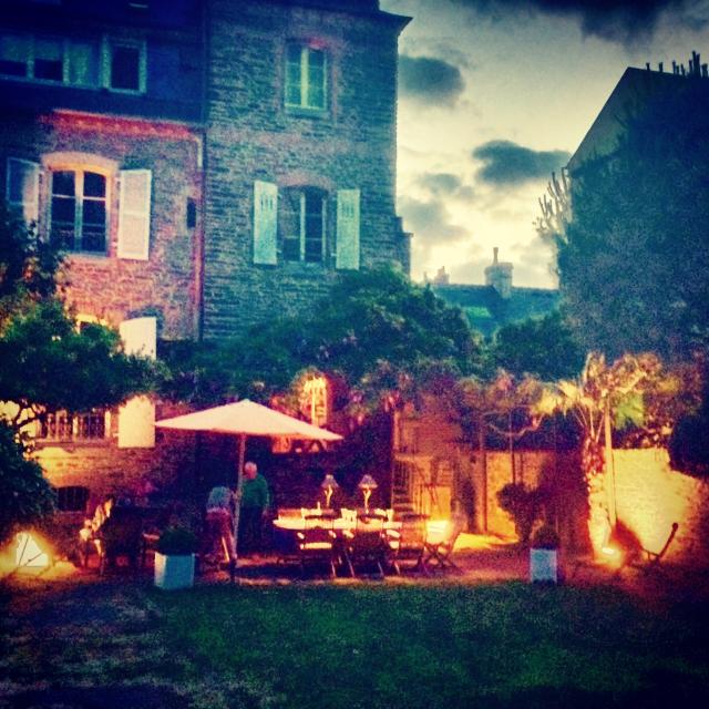 Chambres d'hotes en ville rennes jardin